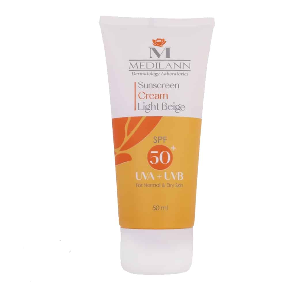 مدیلن کرم ضد آفتاب رنگی SPF50 مدیلن - Image 1